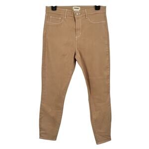 L'Agence Jeans Margot High Rise Skinny Mix tan size 30